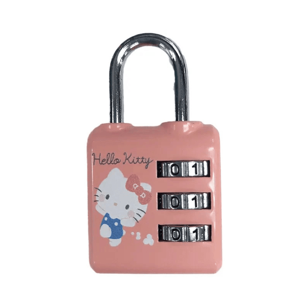 Sanrio Hello Kitty Pink Combination Lock - Twinkle Glory