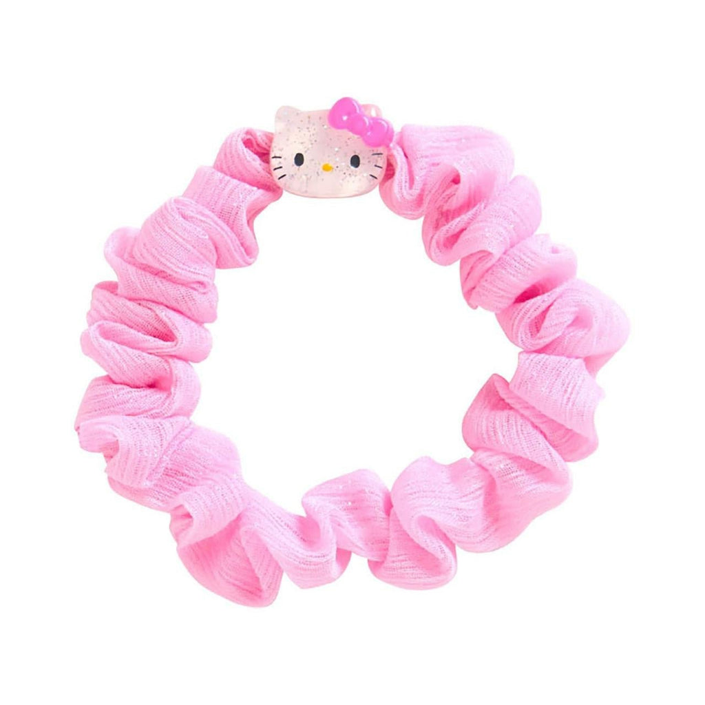 Sanrio Hello Kitty Pink Scrunchie with Glitter Charm - Twinkle Glory