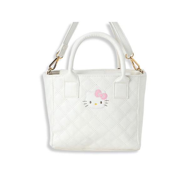 Sanrio Hello Kitty Quilted 2 - Way Mini Tote Handbag - Twinkle Glory