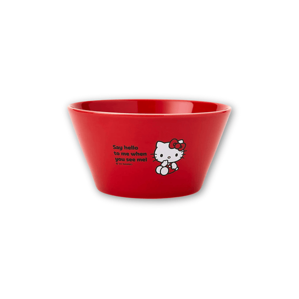 Sanrio Hello Kitty Red Colored Bowl - Twinkle Glory