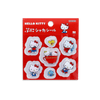 Sanrio Hello Kitty Red Shaker Capsule Sticker Pack - Twinkle Glory