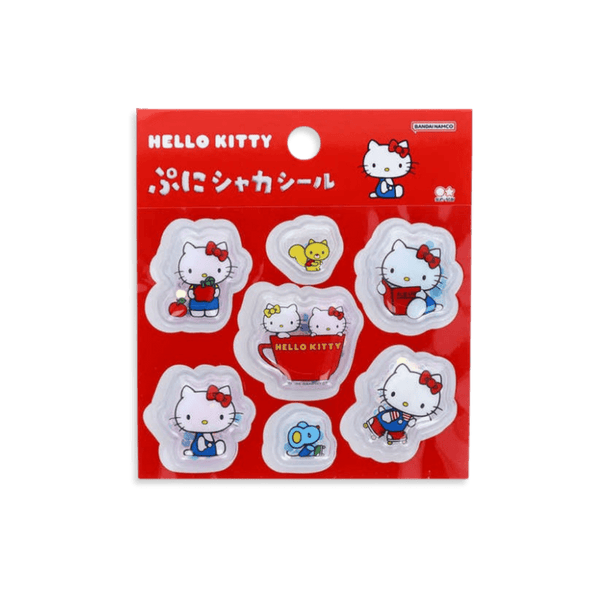 Sanrio Hello Kitty Red Shaker Capsule Sticker Pack - Twinkle Glory