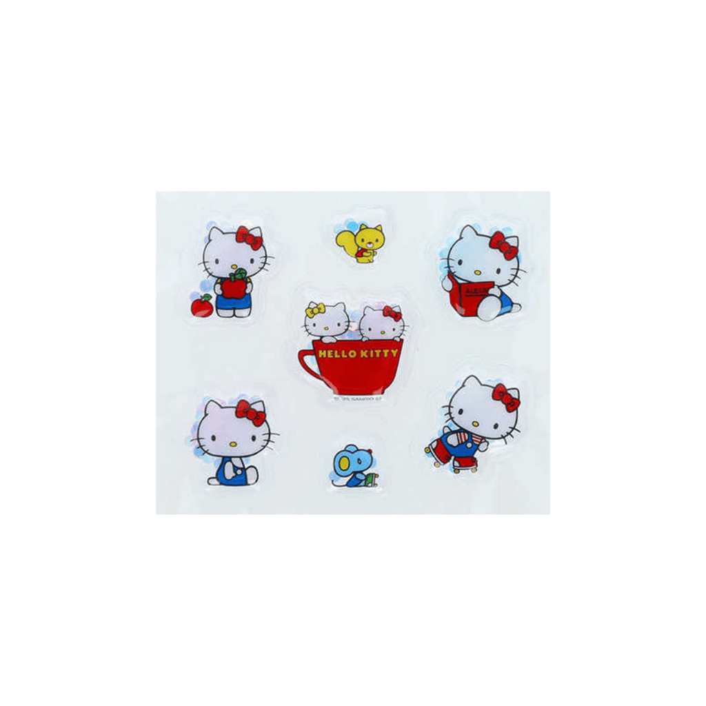 Sanrio Hello Kitty Red Shaker Capsule Sticker Pack - Twinkle Glory
