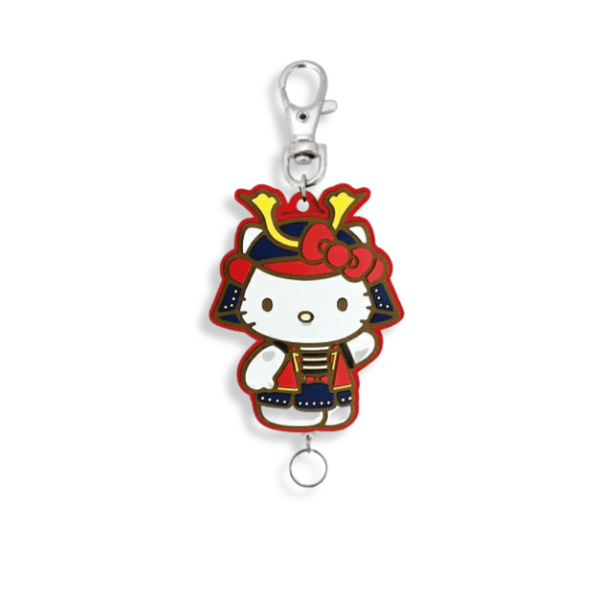 Sanrio Hello Kitty Samurai Reel Keychain - Twinkle Glory
