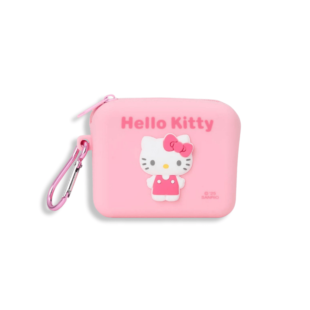 Sanrio Hello Kitty Silicone Material Mini Pouch - Twinkle Glory