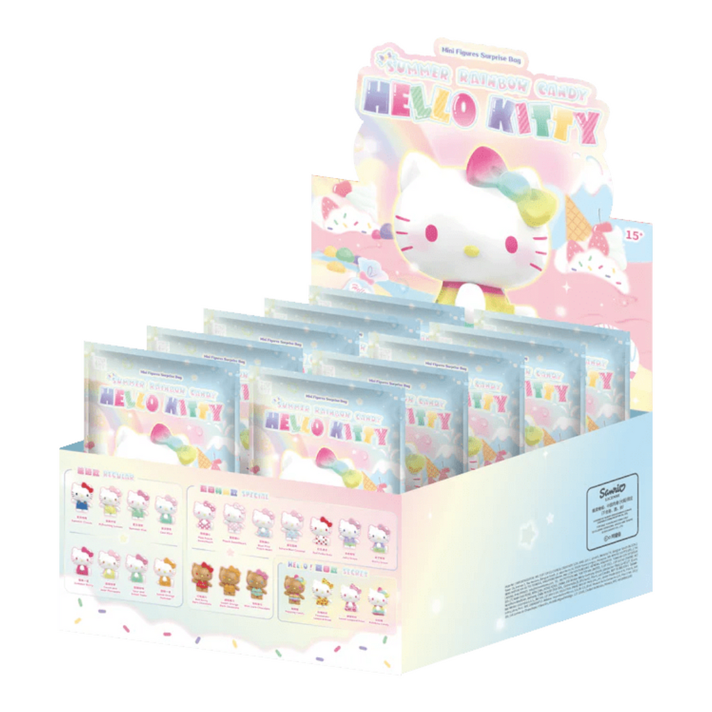 Sanrio Hello Kitty Summer Rainbow Candy Mini Figures Surprise Bag - Twinkle Glory