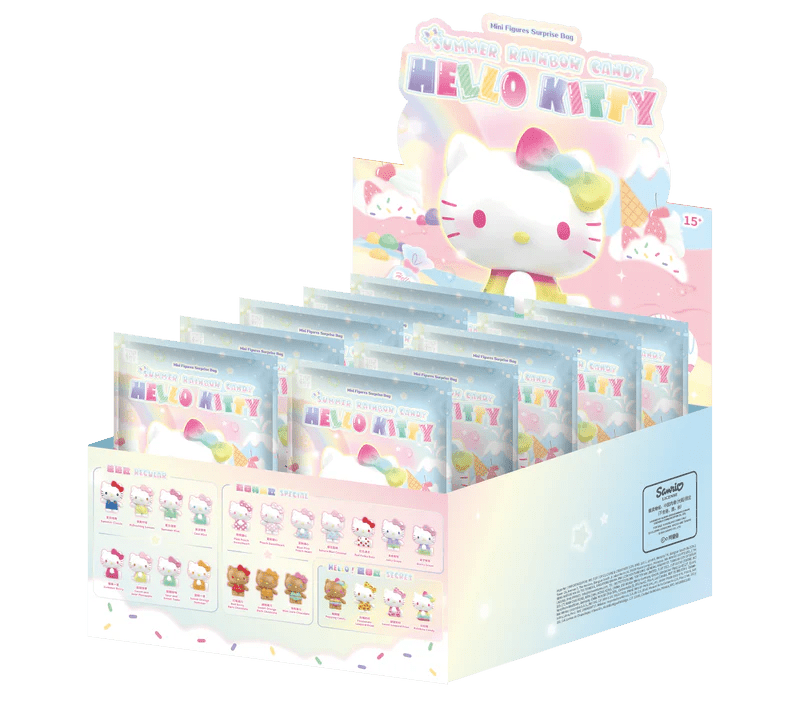 Sanrio Hello Kitty Summer Rainbow Candy Mini Figures Surprise Bag - Twinkle Glory