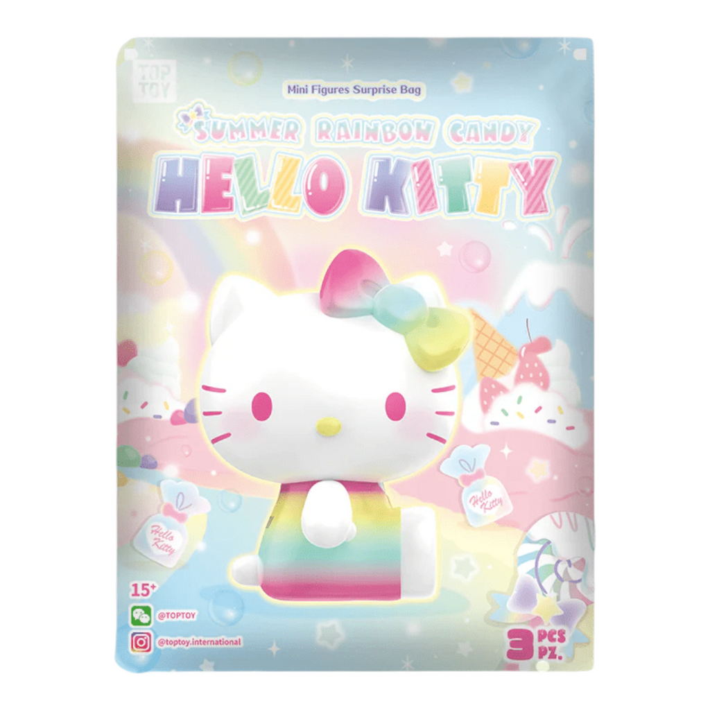 Sanrio Hello Kitty Summer Rainbow Candy Mini Figures Surprise Bag - Twinkle Glory