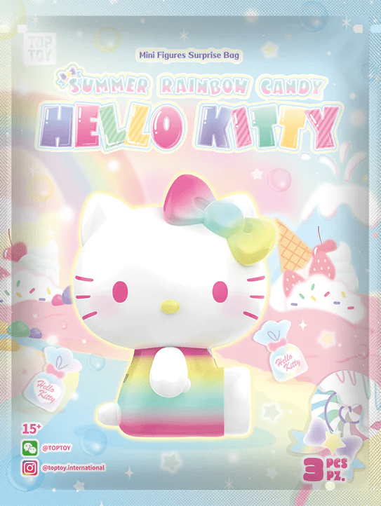 Sanrio Hello Kitty Summer Rainbow Candy Mini Figures Surprise Bag - Twinkle Glory