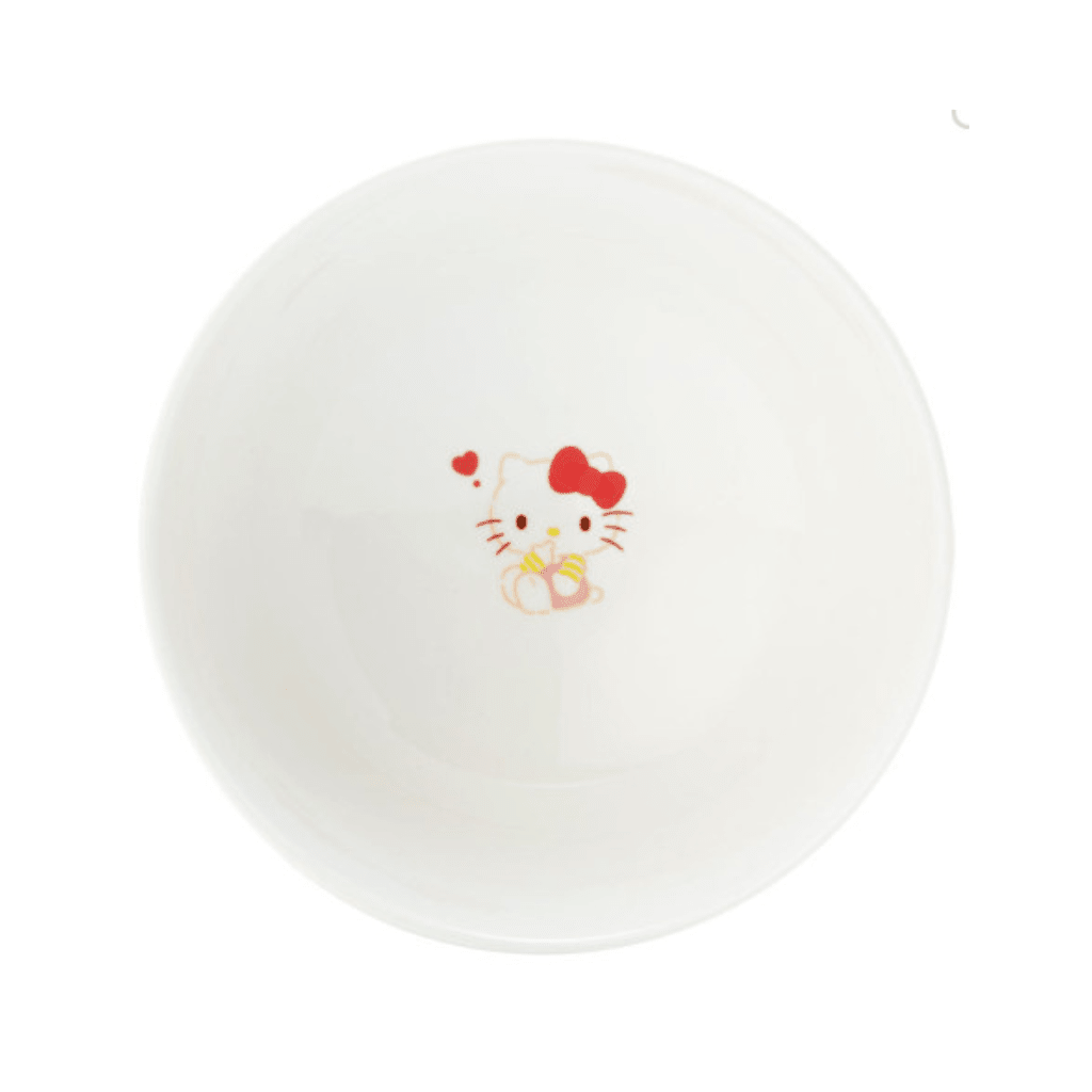 Sanrio Hello Kitty White Bowl - Twinkle Glory