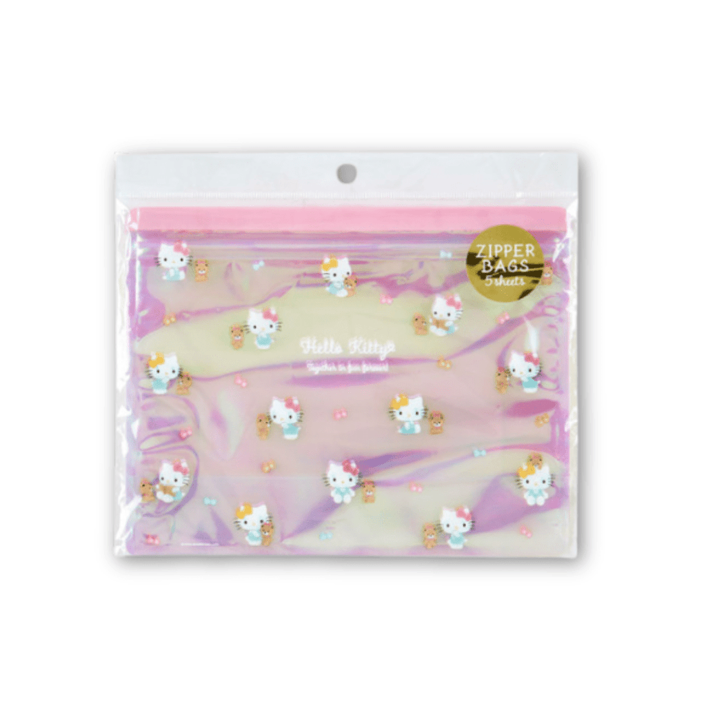 Sanrio Hello Kitty Zipper Bag 5pcs Set - Twinkle Glory