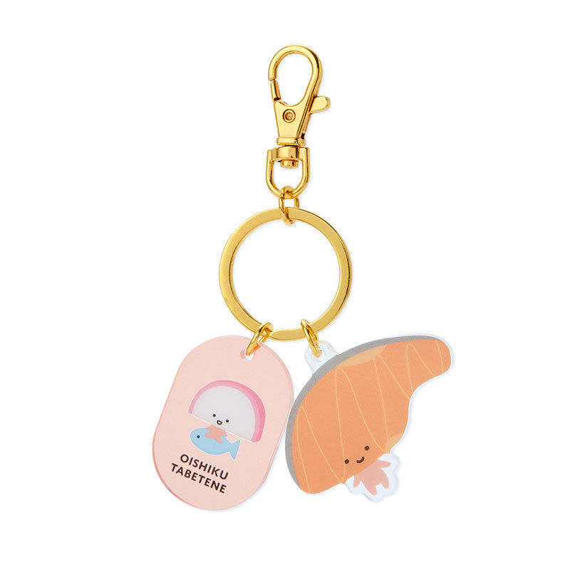 Sanrio Kirimichan Face Shaped Reel Keychain