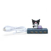 Sanrio Kuromi 3D Slim USB Hub - Twinkle Glory