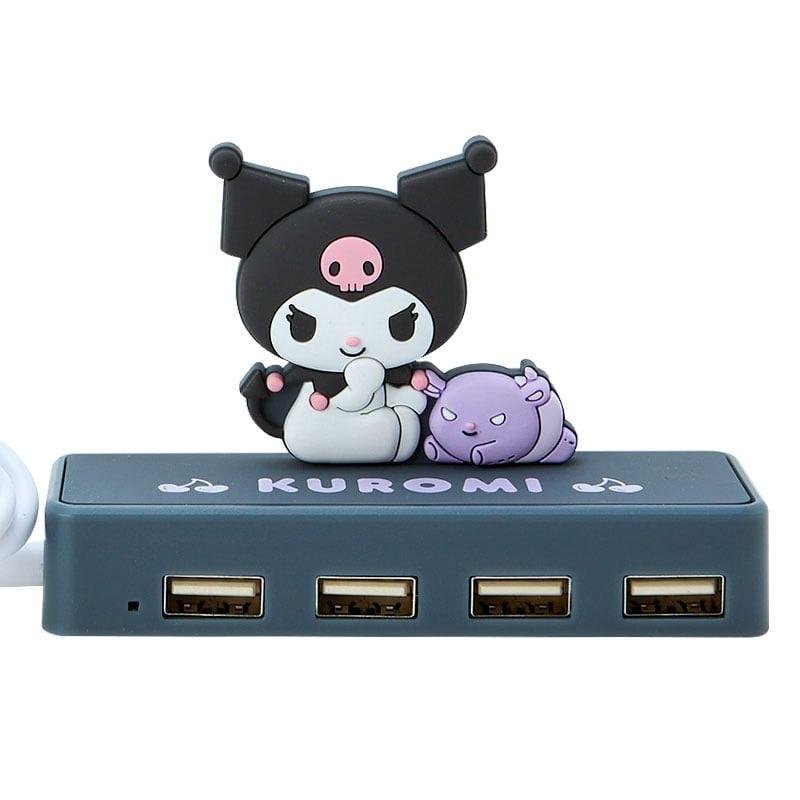 Sanrio Kuromi 3D Slim USB Hub - Twinkle Glory