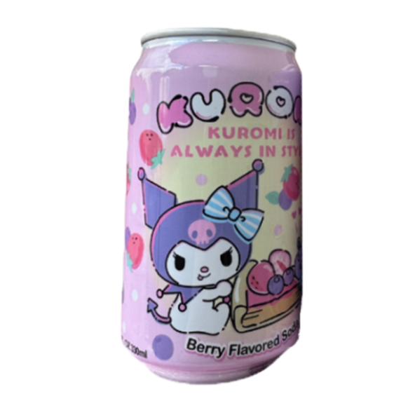 Sanrio Kuromi Berry Flavoured Soda 330ml