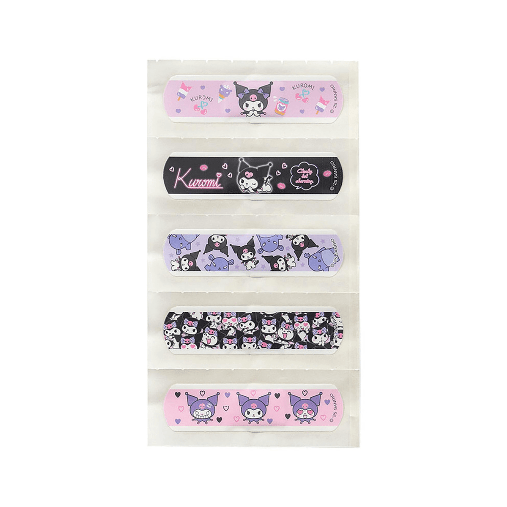 Sanrio Kuromi Boxed Individual Bandages - Twinkle Glory