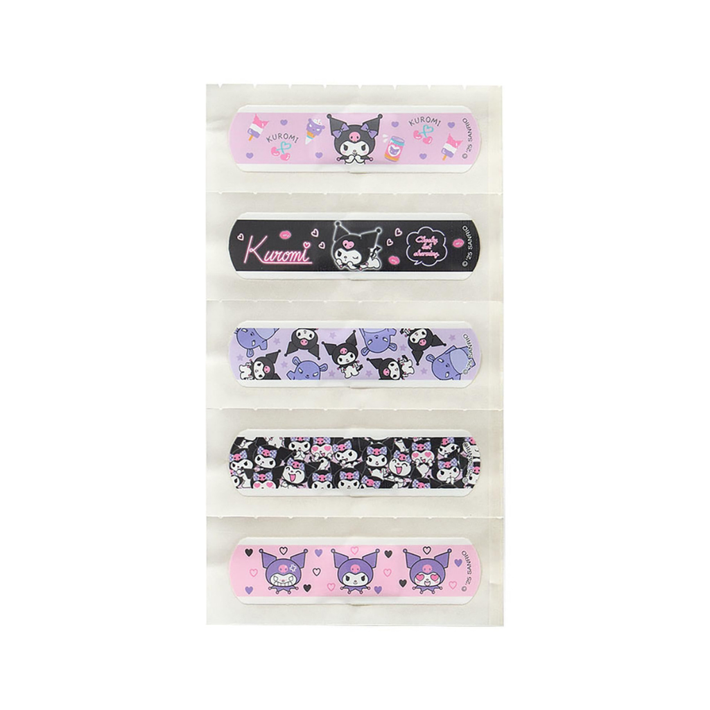 sanrio-kuromi-boxed-individual-bandages
