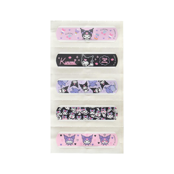 sanrio-kuromi-boxed-individual-bandages