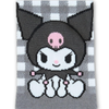 Sanrio Kuromi Checkered Ankle Socks 23-25cm