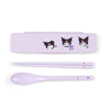 Sanrio Kuromi Chopstick & Spoon with Case - Twinkle Glory