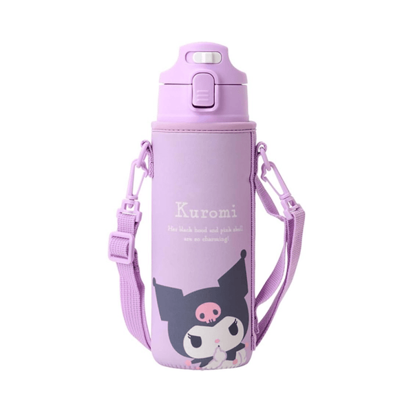 Sanrio Kuromi Cover With Stainless Bottle 470ml - Twinkle Glory