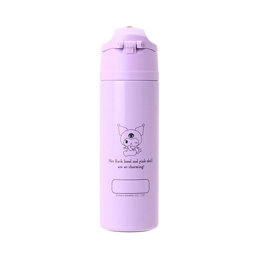 Sanrio Kuromi Cover With Stainless Bottle 470ml - Twinkle Glory