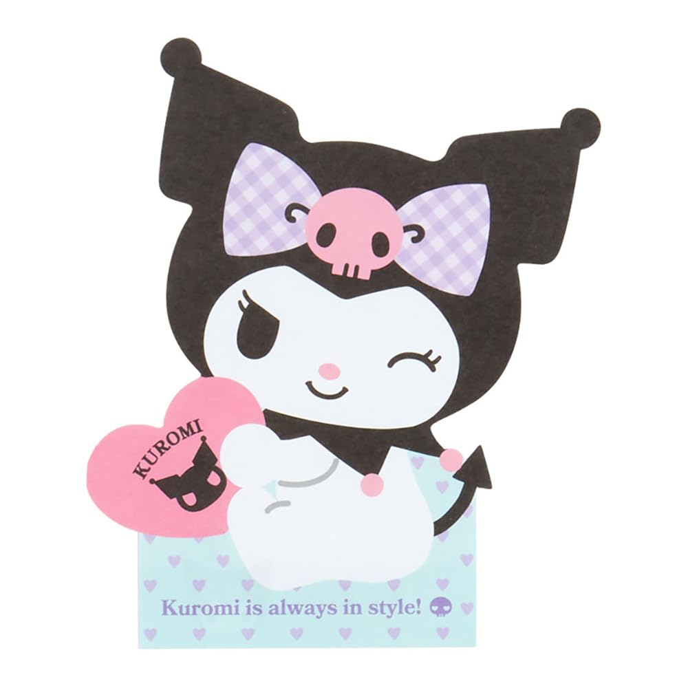 Sanrio Kuromi Die - cut Memo - Twinkle Glory