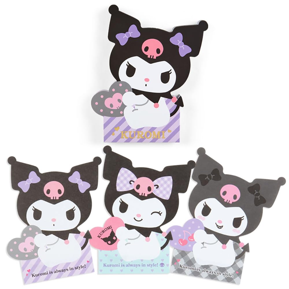 Sanrio Kuromi Die - cut Memo - Twinkle Glory