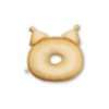 Sanrio Kuromi Donut Plush Cushion - Twinkle Glory