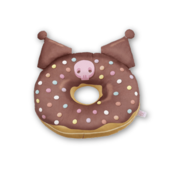 Sanrio Kuromi Donut Plush Cushion - Twinkle Glory