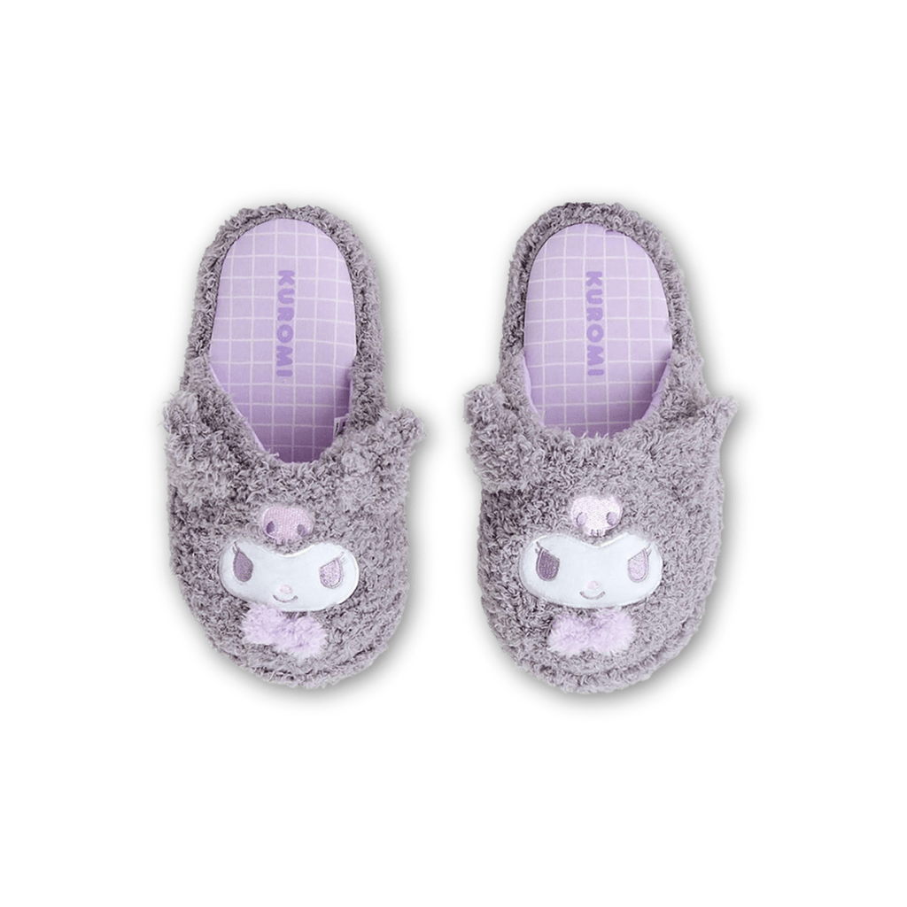 Sanrio Kuromi Face Shape Slippers 22cm - Twinkle Glory