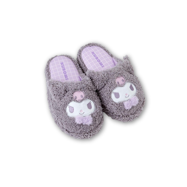 sanrio-kuromi-face-shape-slippers-22cm