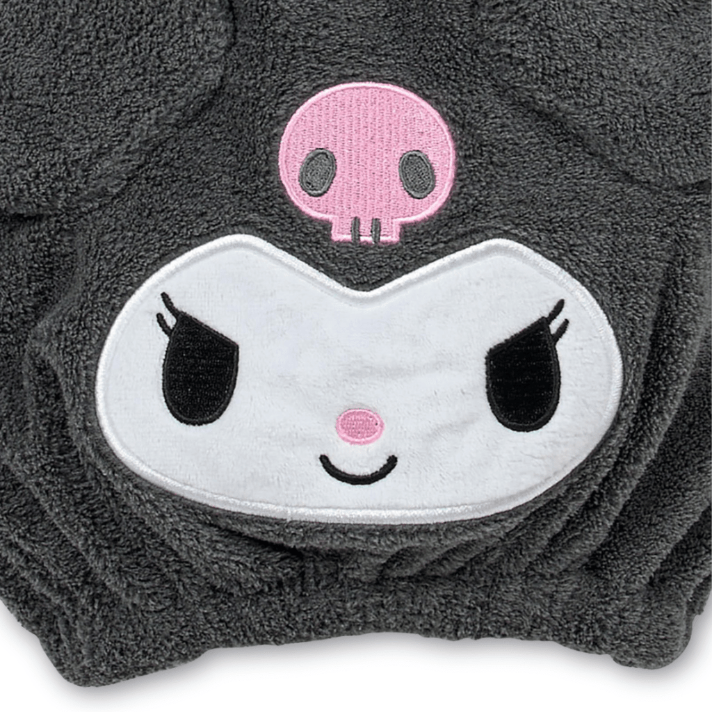 Sanrio Kuromi Face Shaped Cap Towel - Twinkle Glory