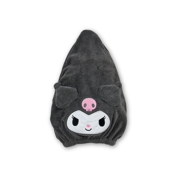 sanrio-kuromi-face-shaped-cap-towel