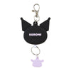 Sanrio Kuromi Face Shaped Reel Keychain - Twinkle Glory