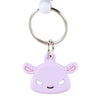 Sanrio Kuromi Face Shaped Reel Keychain - Twinkle Glory