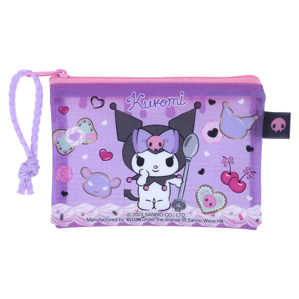 Sanrio Kuromi Glitter PVC Mini Size Mesh Bag