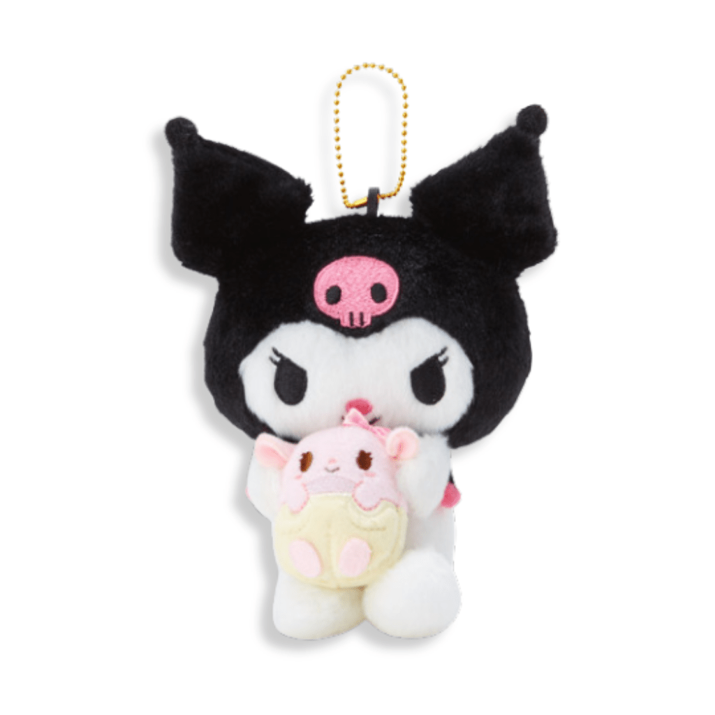 Sanrio Kuromi “Good Friends” Plush Keychain - Twinkle Glory