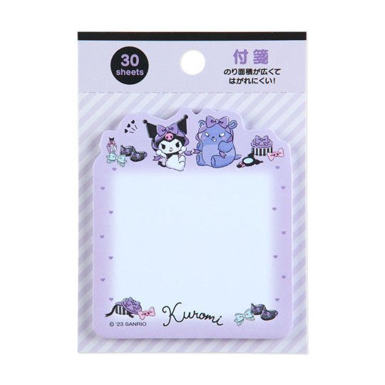 Sanrio Kuromi Gothic Purple Sticky Notes Pad - Twinkle Glory