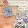 Sanrio Kuromi Grey Combination Lock - Twinkle Glory