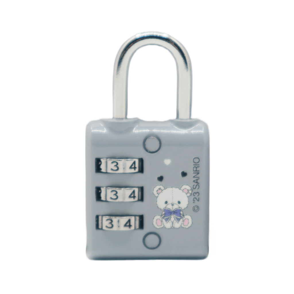 Sanrio Kuromi Grey Combination Lock - Twinkle Glory