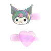 Sanrio Kuromi Hair Clip Set with Heart Design - Twinkle Glory