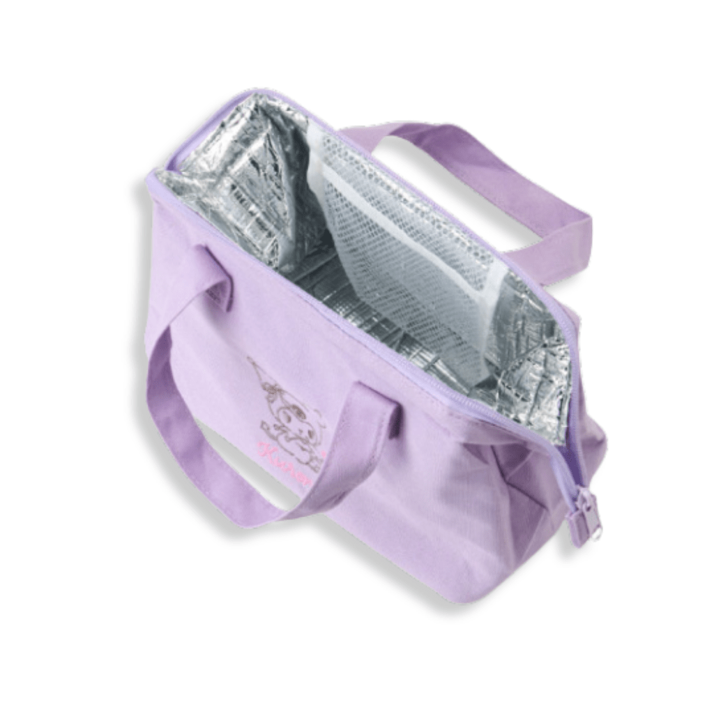 Sanrio Kuromi Insulated Lunch Bag with Wire Frame - Twinkle Glory