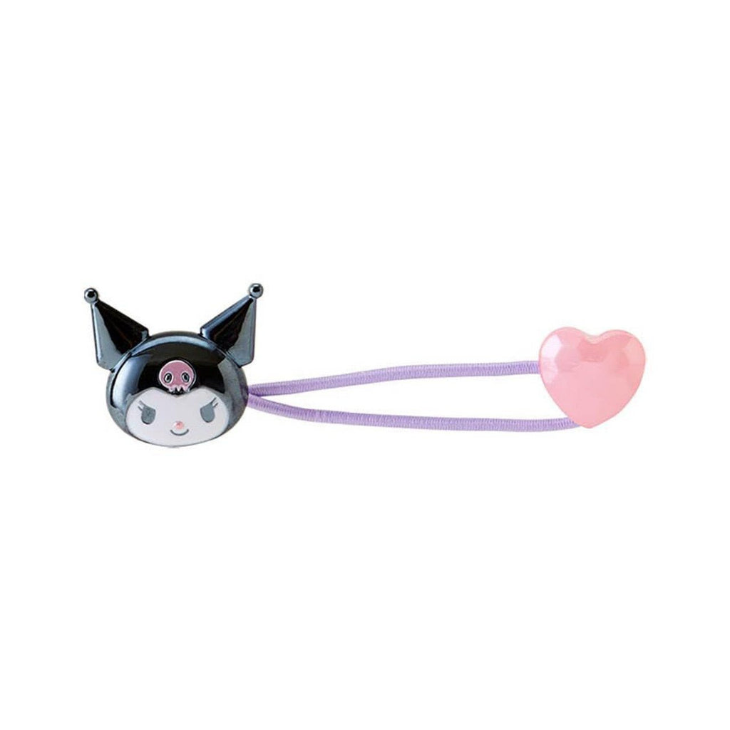 Sanrio Kuromi Kids Heart Shape Mascot Hair Tie - Twinkle Glory