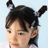 Sanrio Kuromi Kids Shaka Shaka Ponytail Holder 2pcs Set - Twinkle Glory