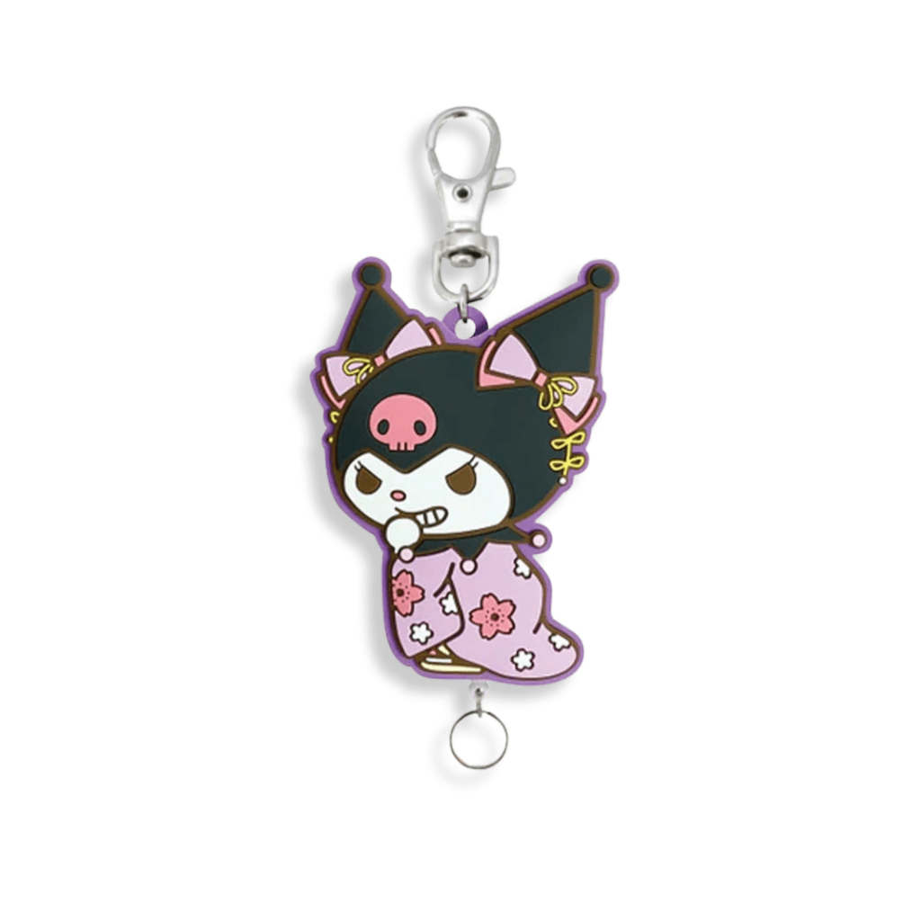 Sanrio Kuromi Kimono Reel Keychain - Twinkle Glory
