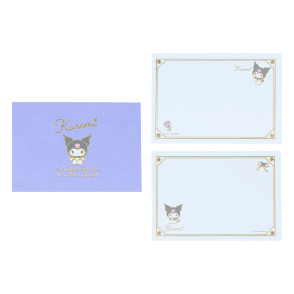 Sanrio Kuromi Message Mini Pad Sheets - Twinkle Glory