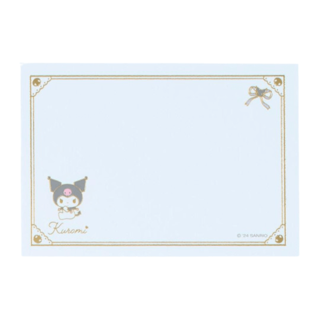 Sanrio Kuromi Message Mini Pad Sheets - Twinkle Glory