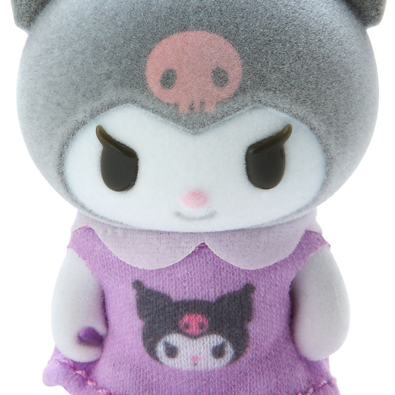 Sanrio Kuromi Mini Flocky Mascot Figure