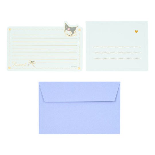 Sanrio Kuromi Mini Letter Set with Envelopes & Stickers - Twinkle Glory